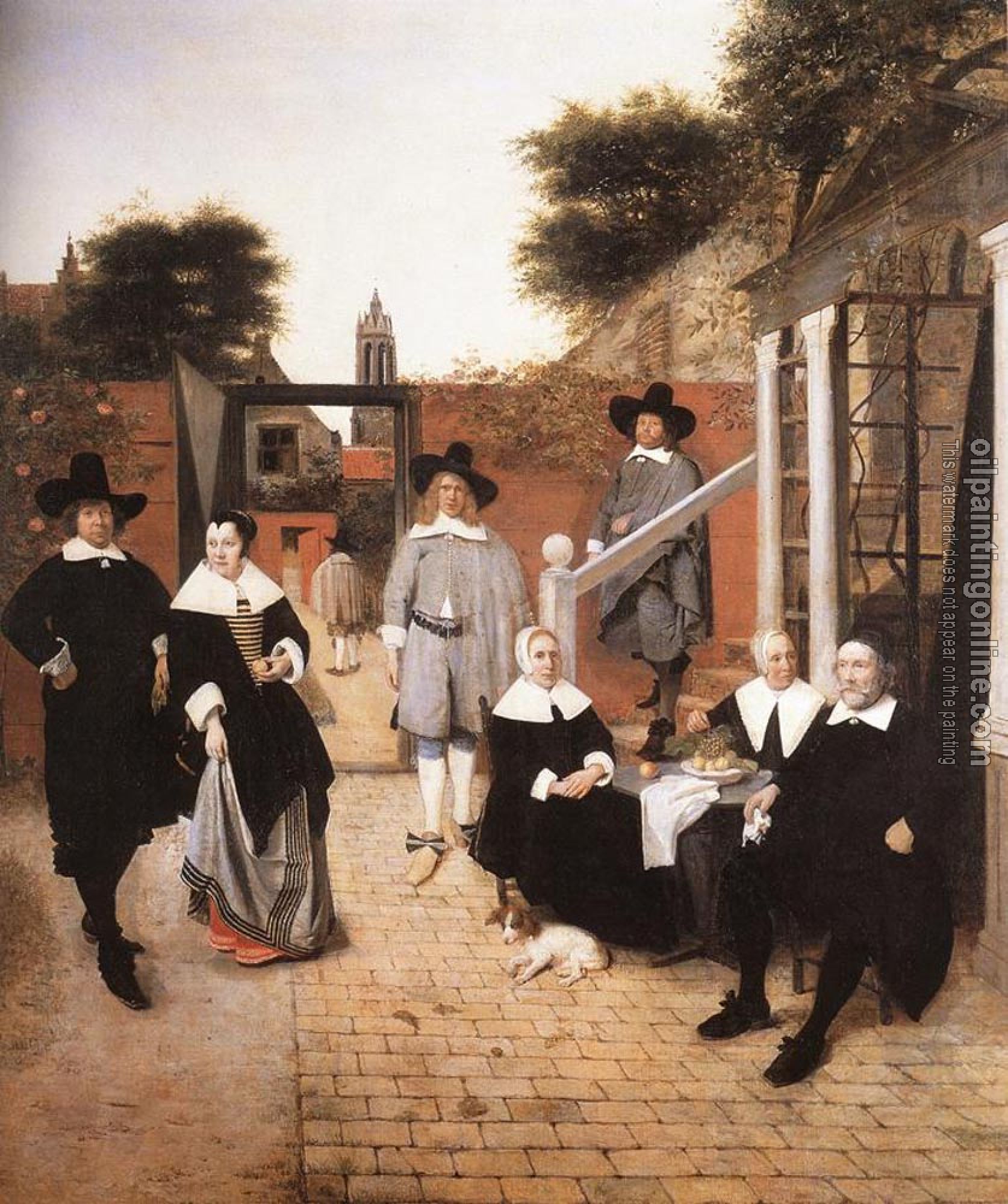 Pieter de Hooch - Dutch Family